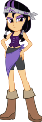 Size: 1041x3000 | Tagged: safe, artist:doctor-g, idw, cutlass (g4), equestria girls, g4, spoiler:comic, spoiler:comic13, comic, cutlass, equestria girls-ified, female, hand on hip, pirate, simple background, solo, transparent background, vector
