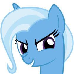 Size: 2000x2000 | Tagged: safe, artist:tizerfiction, trixie, pony, unicorn, g4, female, grin, high res, mare, simple background, solo, transparent background, vector