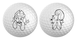 Size: 900x474 | Tagged: safe, artist:tsitra360, applejack, g4, angry, butt, buttstuck, female, golf ball, gritted teeth, monochrome, one eye closed, plot, solo, stuck, underhoof, wink