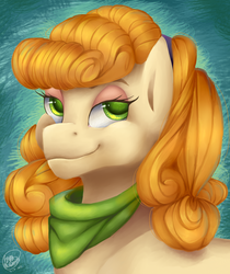 Size: 2064x2460 | Tagged: safe, artist:shinako-tan, carrot top, golden harvest, g4, background pony, cute, female, high res, solo