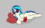 Size: 1516x984 | Tagged: safe, artist:trickydick, dj pon-3, vinyl scratch, g4, female, pocky, solo