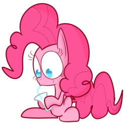 Size: 901x887 | Tagged: safe, artist:mr-degration, pinkie pie, g4, female, simple background, solo, transparent background