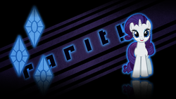 Size: 1920x1080 | Tagged: safe, artist:mlp-wallpapercreator, rarity, g4, female, solo, wallpaper