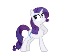 Size: 2560x1760 | Tagged: safe, artist:themlplibrary, rarity, g4, female, simple background, solo, thinking, transparent background, underhoof, vector