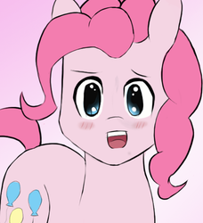 Size: 486x534 | Tagged: safe, artist:flutteriot, pinkie pie, g4, female, solo