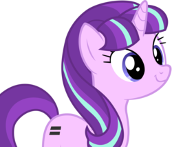 Size: 969x824 | Tagged: safe, artist:slb94, starlight glimmer, pony, unicorn, g4, the cutie map, :t, cute, female, glimmerbetes, mare, s5 starlight, simple background, smiling, solo, transparent background, vector