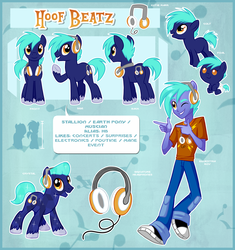 Size: 3060x3250 | Tagged: safe, artist:centchi, oc, oc only, oc:hoof beatz, earth pony, pony, bronycon, equestria girls, g4, bronycon mascots, colt, crystallized, equestria girls-ified, foal, high res, male, ponied up, reference sheet, solo, stallion, younger