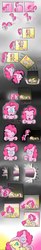 Size: 850x5153 | Tagged: safe, artist:smockhobbes, fluttershy, pinkie pie, g4, artifact, comic, crying, female, fourth wall, lesbian, plushie, ship:flutterpie, shipping