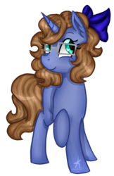 Size: 719x1111 | Tagged: safe, artist:monnarcha, oc, oc only, oc:ashley hearts, cute, glasses, simple background, solo, transparent background