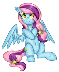 Size: 1400x1700 | Tagged: safe, artist:monnarcha, oc, oc only, oc:star shine, pony, simple background, solo, transparent background