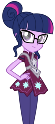 Size: 2224x5000 | Tagged: safe, artist:pinkiespartygirl, sci-twi, twilight sparkle, equestria girls, g4, my little pony equestria girls: friendship games, female, high res, looking at you, simple background, solo, transparent background, vector