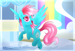 Size: 2479x1695 | Tagged: safe, artist:xwhitedreamsx, oc, oc only, oc:tannyo, pegasus, pony, female, solo