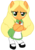 Size: 3000x4320 | Tagged: safe, artist:beavernator, applejack, earth pony, pony, g4, alternate hairstyle, bipedal, clothes, female, simple background, solo, transparent background