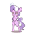 Size: 1280x1280 | Tagged: safe, artist:turtlefarminguy, diamond tiara, earth pony, pony, g4, bipedal, blushing, female, simple background, solo, transparent background