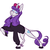 Size: 537x539 | Tagged: safe, artist:idefix, rarity, classical unicorn, g4, beatnik rarity, beret, clothes, eyes closed, female, hat, horn, leonine tail, pose, smiling, solo, unshorn fetlocks