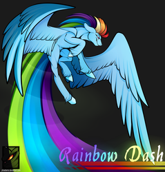 Size: 3273x3421 | Tagged: safe, artist:phoeberia, rainbow dash, g4, female, flying, high res, large wings, solo