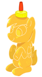 Size: 540x980 | Tagged: safe, artist:shutterflye, derpy hooves, object pony, original species, pegasus, pony, g4, female, honey, mare, ponified, solo