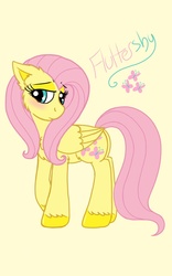Size: 800x1280 | Tagged: safe, artist:php62, fluttershy, pegasus, pony, g4, chest fluff, cute, female, fluffy, shy, solo
