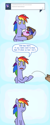 Size: 600x1500 | Tagged: safe, artist:ryuspike, rainbow blaze, sea swirl, seafoam, g4, ask-rainbowdad, comic, tumblr