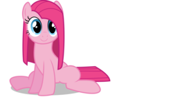 Size: 1920x1080 | Tagged: safe, artist:aa-69, pinkie pie, g4, .svg available, cute, cuteamena, female, looking at you, pinkamena diane pie, simple background, solo, svg, transparent background, vector