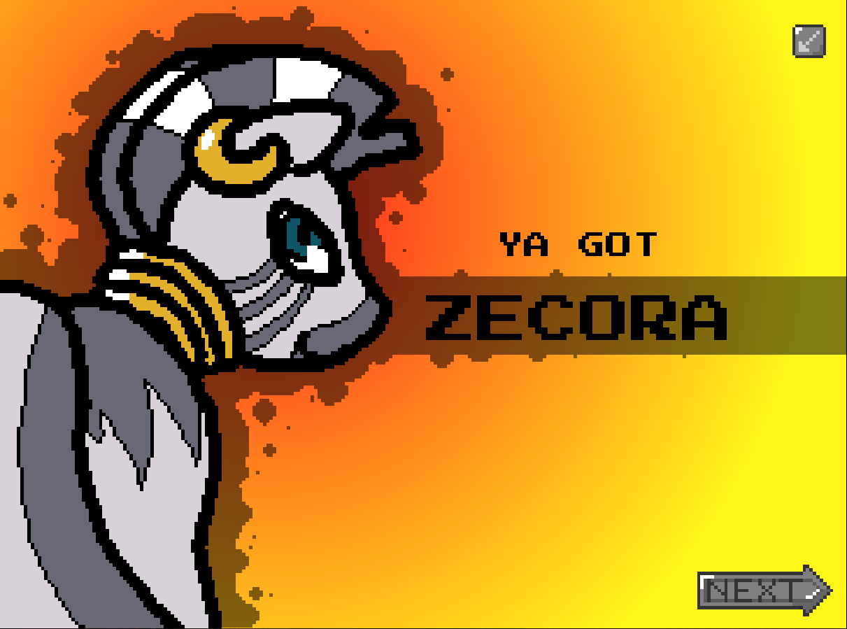 962366 - safe, artist:pokehidden, zecora, zebra, banned from equestria  daily, g4, explicit source, female, game, solo, splash art, ya got -  Derpibooru