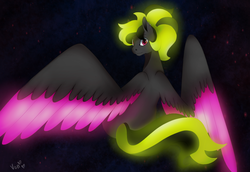 Size: 1108x764 | Tagged: safe, artist:nemovonsilver, oc, oc only, oc:electro beats, pegasus, pony, explicit source, solo