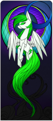 Size: 1357x3057 | Tagged: safe, artist:alphaaquilae, oc, oc only, pegasus, pony, solo