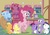 Size: 1768x1250 | Tagged: safe, artist:viraljp, applejack, fluttershy, pinkie pie, rainbow dash, rarity, smarty pants, spike, twilight sparkle, pony, g4, age regression, applejack's hat, babity, baby, baby dash, baby pony, babyjack, babylight sparkle, babyshy, cowboy hat, diaper, female, filly, foal, hat, hilarious in hindsight, mane seven, mane six
