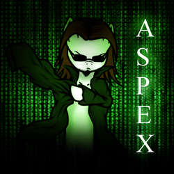 Size: 1000x1000 | Tagged: safe, artist:finalaspex, oc, oc only, oc:finalaspex, crossover, solo, sunglasses, the matrix