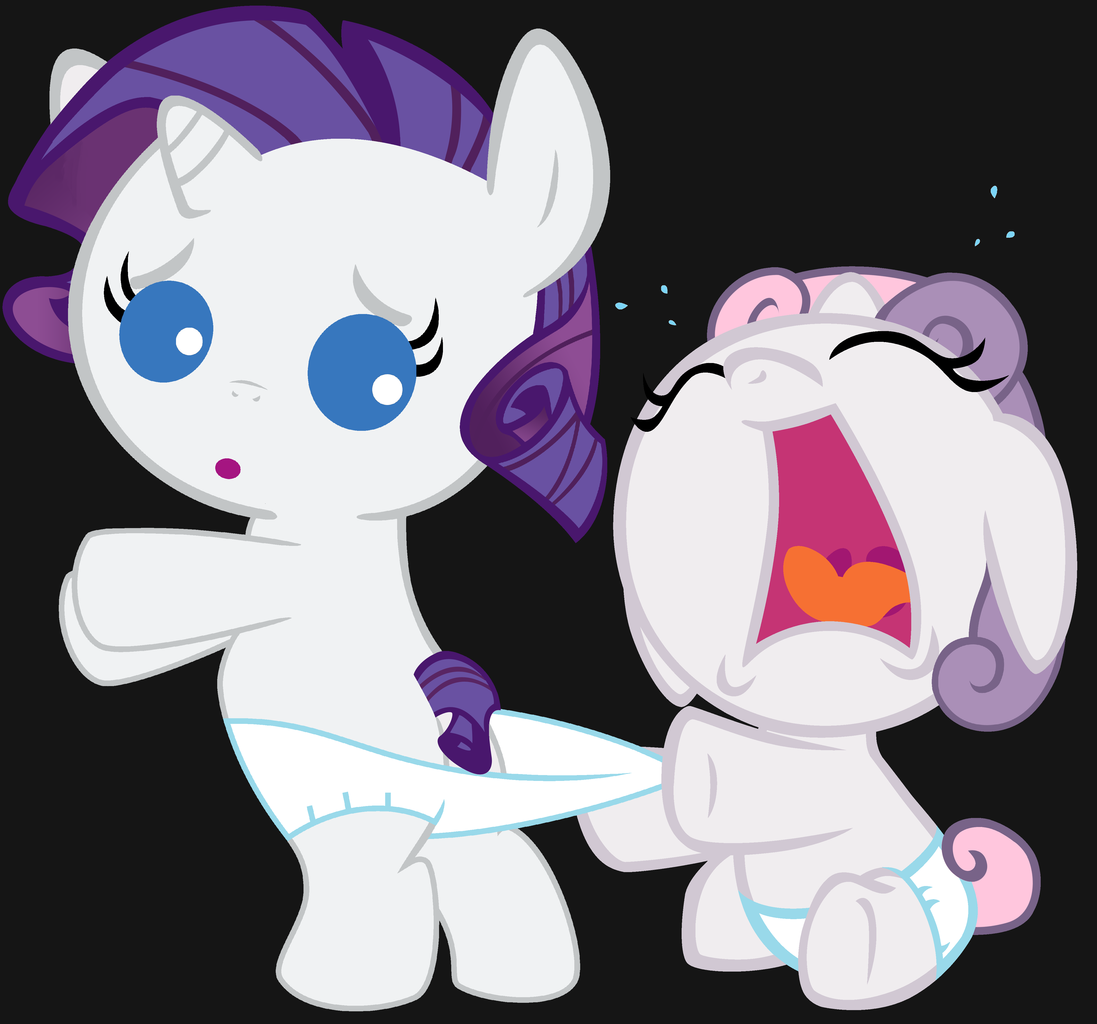 artist:beavernator, rarity, sweetie belle, pony, g4, absurd resolution, bab...