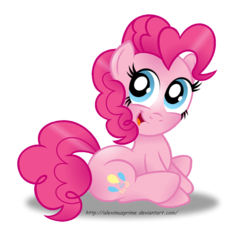 Size: 1024x961 | Tagged: safe, artist:aleximusprime, pinkie pie, g4, female, simple background, solo, transparent background