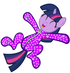 Size: 1026x1068 | Tagged: safe, artist:spellboundcanvas, twilight sparkle, g4, clothes, female, footed sleeper, pajamas, solo