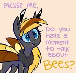 Size: 4000x3831 | Tagged: safe, artist:meekcheep, oc, oc only, oc:hexferry, mothpony, original species, cute, do you have a minute to talk about our lord and savior, eye clipping through hair, ocbetes, open mouth, smiling, solo