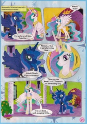 Size: 1000x1429 | Tagged: safe, princess celestia, princess luna, g4, official, comic