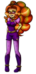 Size: 820x1668 | Tagged: safe, artist:kilanio, adagio dazzle, equestria girls, g4, female, simple background, solo, transparent background