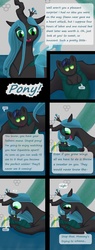 Size: 1149x3021 | Tagged: safe, artist:oblivionwings, queen chrysalis, oc, oc:mimicry, changeling, hybrid, nymph, g4, boop, comic, cute, foal, interspecies offspring, mommy chrissy, noseboop, offspring, parent:queen chrysalis, parent:shining armor, parents:shining chrysalis