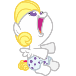 Size: 1500x1500 | Tagged: safe, artist:sunley, baby surprise, pegasus, pony, g1, g4, baby, baby adoraprise, baby pony, button eyes, cute, female, filly, foal, g1 to g4, generation leap, simple background, transparent background