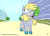 Size: 1000x714 | Tagged: safe, artist:outofworkderpy, derpy hooves, pegasus, pony, g4, animated, backwards, cute, fail, female, funny, lip bite, mare, out of work derpy, roller skates, scared, shrunken pupils, skating, solo, this will end in tears and/or death, windswept mane, worried