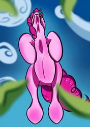 Size: 1080x1527 | Tagged: safe, artist:chrisgotjar, pinkie pie, g4, female, jumping, solo