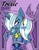 Size: 788x1013 | Tagged: safe, artist:glitched-moonveil, trixie, anthro, g4, female, solo