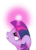 Size: 3000x4195 | Tagged: safe, artist:newlunaticrepublic, twilight sparkle, a canterlot wedding, g4, my little pony: friendship is magic, female, glowing horn, horn, magic, simple background, solo, transparent background, vector