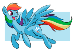 Size: 1200x904 | Tagged: safe, artist:alloco, rainbow dash, g4, cute, female, happy, solo