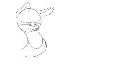 Size: 1280x720 | Tagged: safe, artist:pikapetey, animated, frame by frame, monochrome, sneezing, solo, traditional animation
