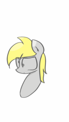 Size: 720x1280 | Tagged: safe, artist:ntheping, derpy hooves, pegasus, pony, g4, derp, female, mare, sketch, solo