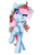 Size: 764x1045 | Tagged: safe, artist:nekosnicker, oc, oc only, oc:double scoop, food pony, ice cream pony, original species, pony, cannibalism, cherry, food, ice cream, ice cream cone, solo