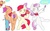 Size: 1023x633 | Tagged: safe, artist:jyanome, apple bloom, babs seed, scootaloo, sweetie belle, g4, cutie mark crusaders