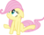 Size: 3935x3061 | Tagged: safe, artist:pegasisterfireboom, fluttershy, g4, female, filly, high res, simple background, solo, transparent background, vector