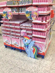 Size: 720x960 | Tagged: safe, rainbow dash, g4, despicable me, germany, irl, kinder egg, minions, photo