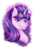 Size: 1024x1434 | Tagged: safe, artist:samandriilrf, starlight glimmer, g4, bust, female, portrait, solo