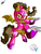 Size: 2765x3686 | Tagged: safe, artist:succubi samus, oc, oc only, oc:moon pearl, bat pony, pony, armor, claws, female, high res, hoof blades, looking at you, solo